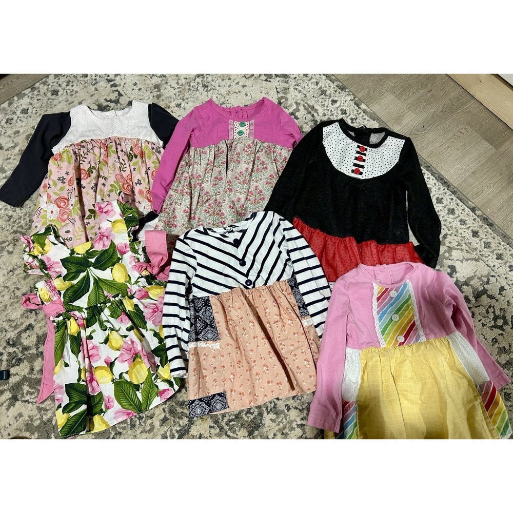 Ric Rac Ruffles Girls 3t/4t Lot Of Tops